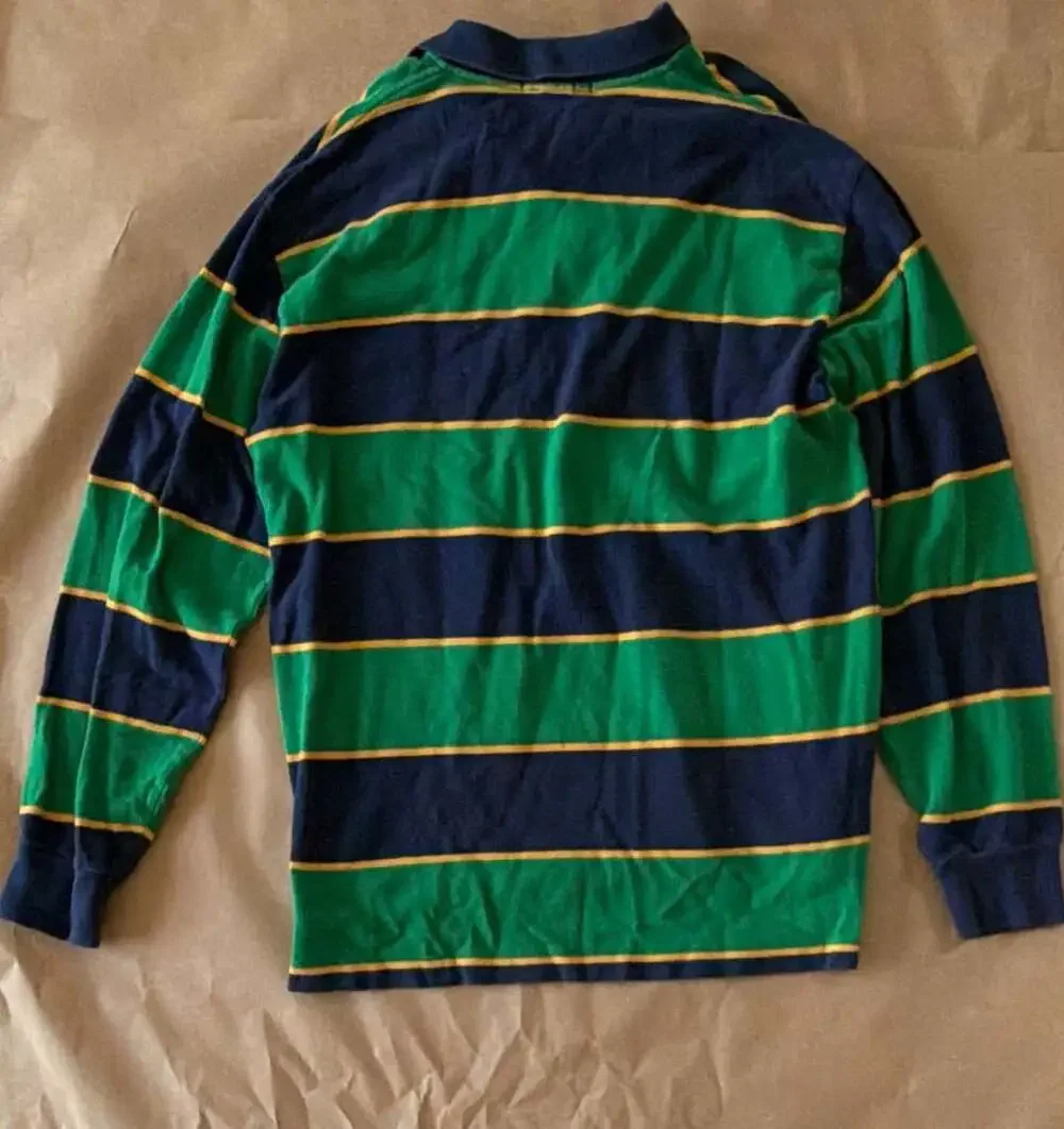 Polo Ralph Lauren Striped Long Sleeve Polo Size L